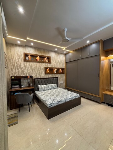 Living Room in 4 BHK Independent House at Sector 125 – for Sale