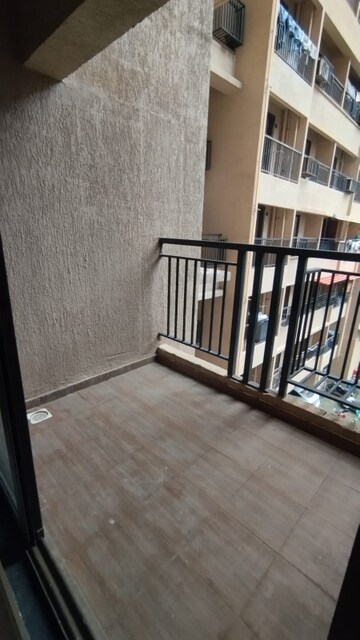 Balcony in 1 BHK Apartment at Raunak City, Kalyan West – for Rent