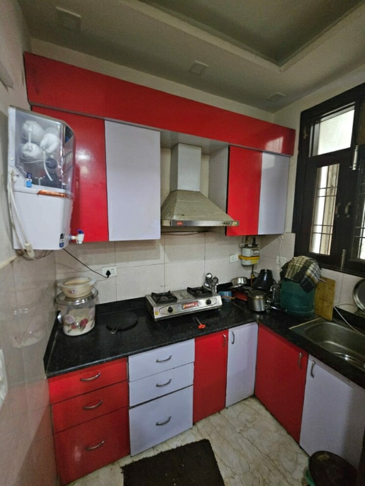Kitchen, maya-homes 2 Bedroom 950 Sq.Ft. Builder Floor In Indrapuram Ghaziabad 9118793