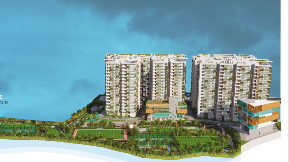 2.5 BHK + Pooja Room Apartment For Rent in Kalpataru Srishti