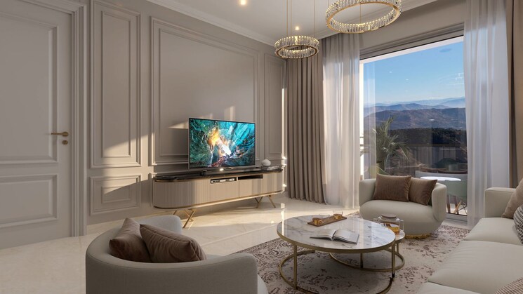 Living Room, kasauli 1 Bedroom 678 Sq.Ft. Apartment In Kasauli Solan 9118802