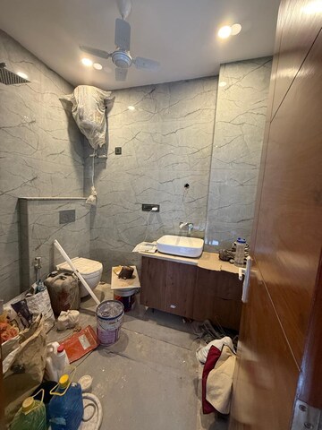 Bathroom in 3 BHK Builder Floor at Chittaranjan Park – for Rent