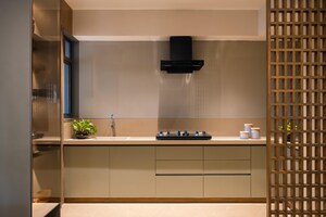 Kitchen in 3 BHK Villa at Science City – for Sale