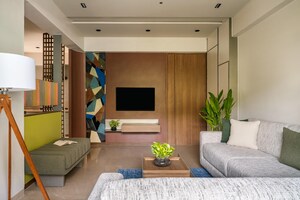 Living Room in 3 BHK Villa at Science City – for Sale