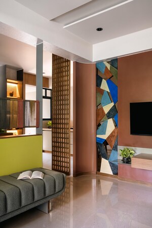 Living Room in 3 BHK Villa at Science City – for Sale