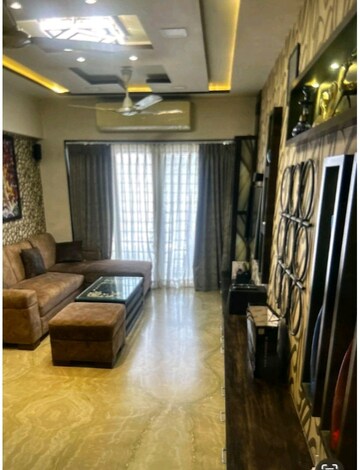 Living Room in 3 BHK Apartment at DB Parkwoods, Kasarvadavali – for Sale