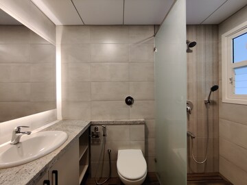 Attached Bathroom in 4 BHK Apartment at Sobha Windsor, Whitefield – for Rent