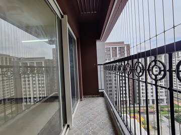 Balcony in 4 BHK Apartment at Sobha Windsor, Whitefield – for Rent