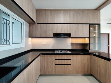 Kitchen in 4 BHK Apartment at Sobha Windsor, Whitefield – for Rent