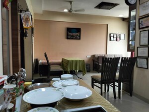 Dining area in 2 BHK Apartment at Rustomjee Athena, Majiwada – for Sale
