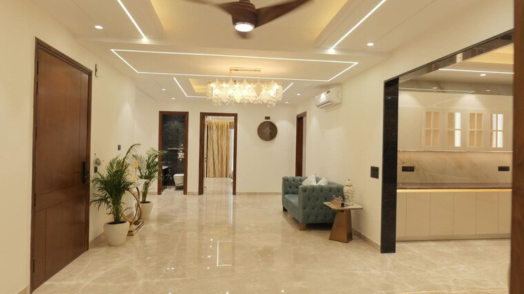 Living Room, indiabulls-estate-and-club 2 Bedroom 1500 Sq.Ft. Apartment In Sector 104 Gurgaon 9119035