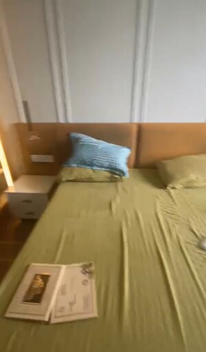 Bedroom in 3 BHK Apartment at Panchshil Towers, Kharadi – for Sale