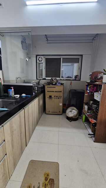 Kitchen in 2 BHK Apartment at Venkatesh Graffiti, Keshav Nagar – for Rent