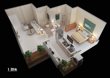 1 RK Apartment For Sale in Sai Anant, Old Panvel
