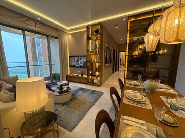 Living Room in 3 BHK Apartment at Piramal Mahalaxmi, Mahalaxmi – for Sale