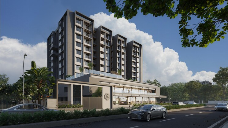 Exterior View, advik-the-one-world 2 Bedroom 1050 Sq.Ft. Apartment In Khapri Nagpur 9119070