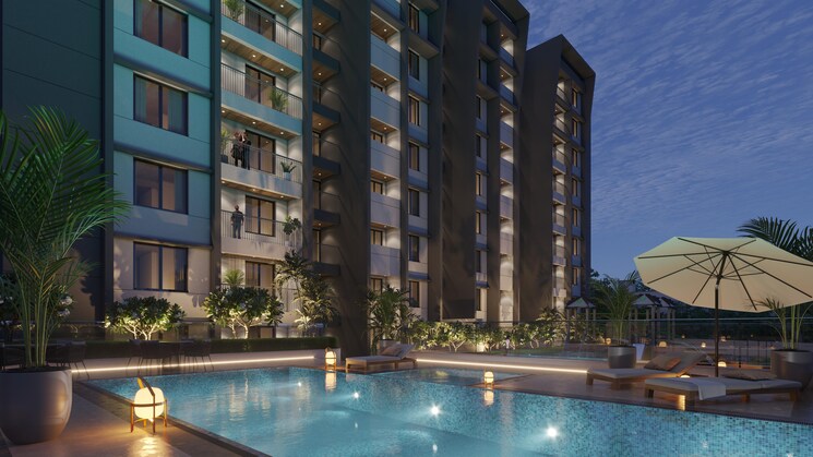 Exterior View, advik-the-one-world 2 Bedroom 1050 Sq.Ft. Apartment In Khapri Nagpur 9119070