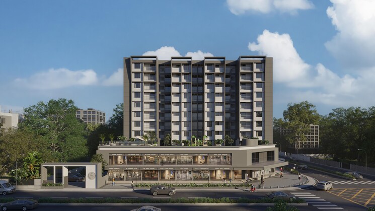 Exterior View, advik-the-one-world 2 Bedroom 1050 Sq.Ft. Apartment In Khapri Nagpur 9119070