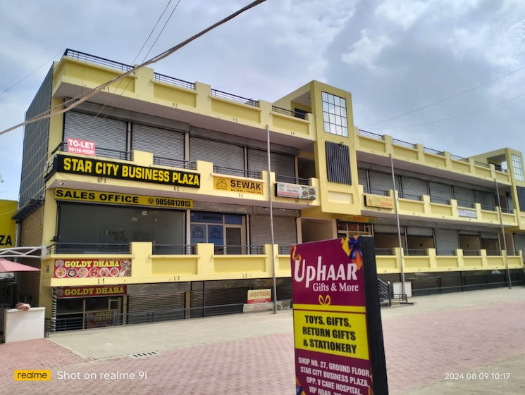 Exterior View, vip road Commercial Shop 220 Sq.Ft. In Vip Road Zirakpur 9119080