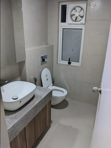 Bathroom in 4 BHK Apartment at New Town Action Area ii – for Rent