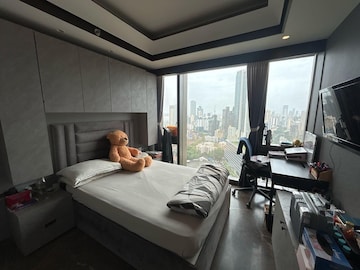 Bedroom in 3 BHK Apartment at Lodha Trump Tower, Worli – for Sale