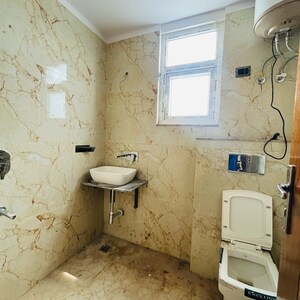 Bathroom in 3 BHK Builder Floor at Chattarpur – for Sale
