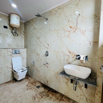 Bathroom in 3 BHK Builder Floor at Chattarpur – for Sale