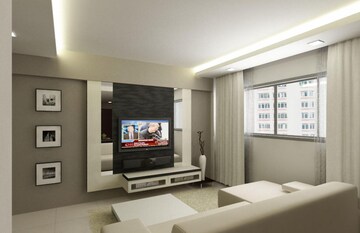 Living Room in 3 BHK Apartment at Indiabulls Blu, Worli – for Sale