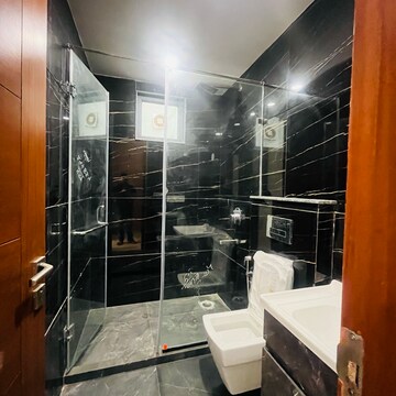 Staircase in 4 BHK Builder Floor at Chattarpur – for Sale