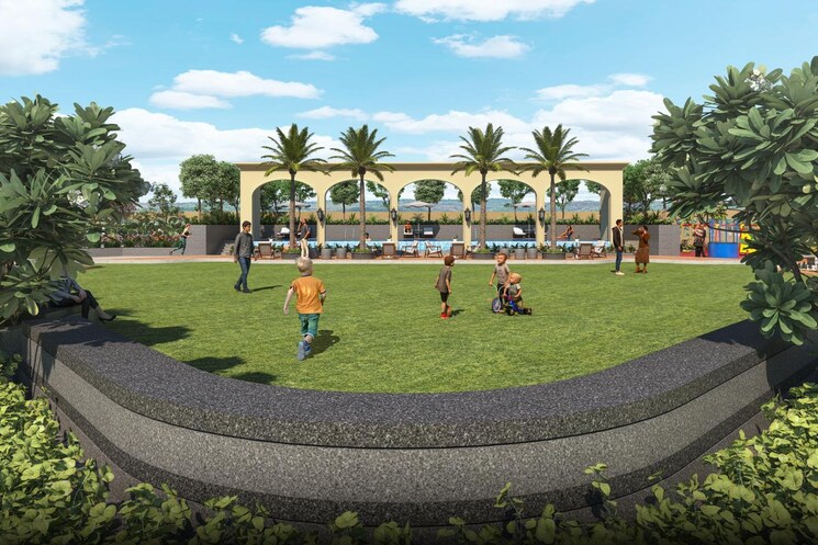 Garden, riyasat-bliss  1119 Sq.Yd. Plot In Talegaon Navi Mumbai 9119217