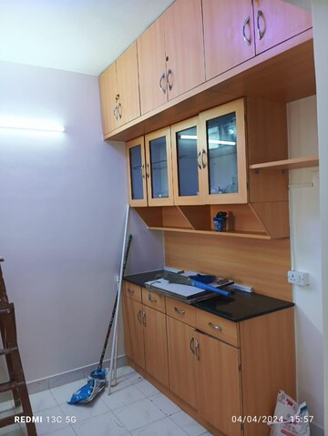 Kitchen in 1.5 BHK Apartment at Silver Oak, Kalyani Nagar – for Rent
