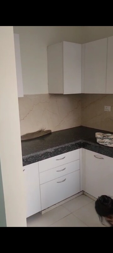 Kitchen in 3 BHK Apartment at Vasu Fortune Residency Phase II, Raj Nagar Extension – for Rent