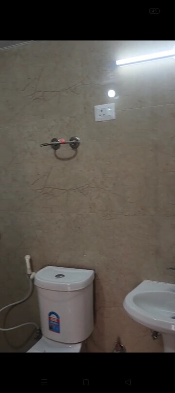 Bathroom in 3 BHK Apartment at Vasu Fortune Residency Phase II, Raj Nagar Extension – for Rent