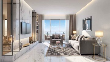 Living Room in 3 BHK Apartment at Tata Serein, Pokhran Road No Two – for Sale
