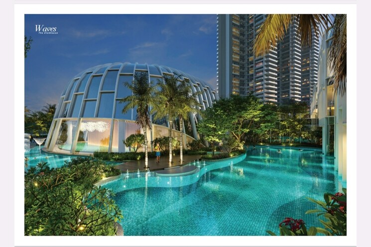 Swimming Pool, indiabulls-estate-and-club 3 Bedroom 2464 Sq.Ft. Apartment In Sector 104 Gurgaon 9119440