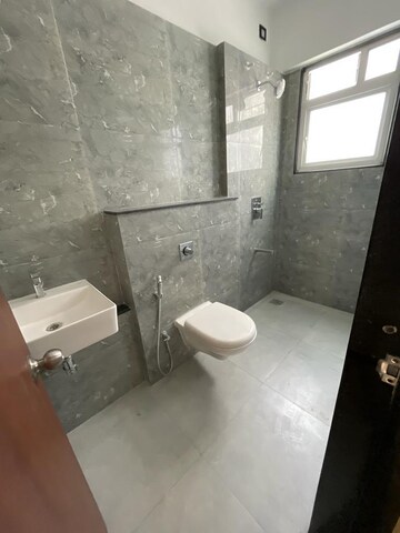 Bathroom in 3 BHK Apartment at Godrej Green Vistas, Mahalunge – for Rent
