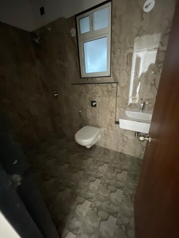 Bathroom in 3 BHK Apartment at Godrej Green Vistas, Mahalunge – for Rent
