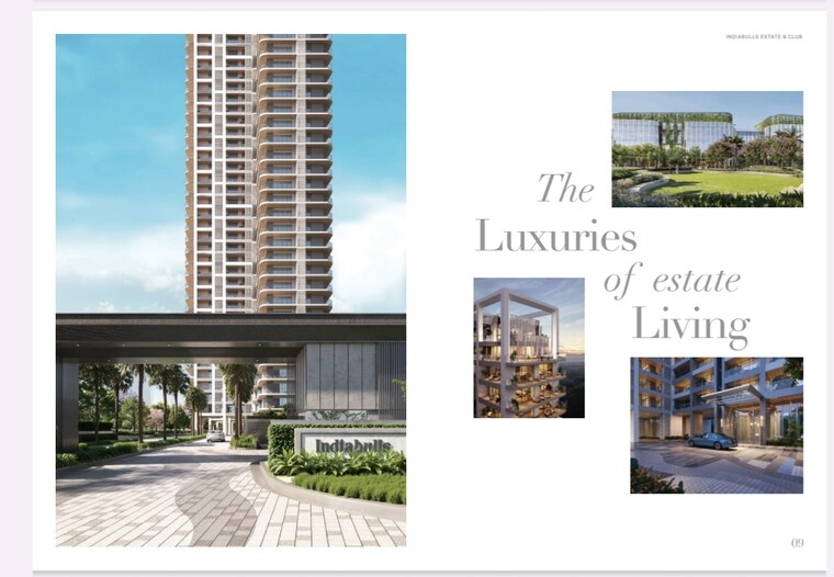 Exterior View, indiabulls-estate-and-club 3 Bedroom 2570 Sq.Ft. Apartment In Sector 104 Gurgaon 9119456