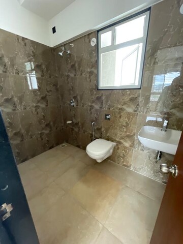 Bathroom in 3 BHK Apartment at Godrej Green Vistas, Mahalunge – for Rent