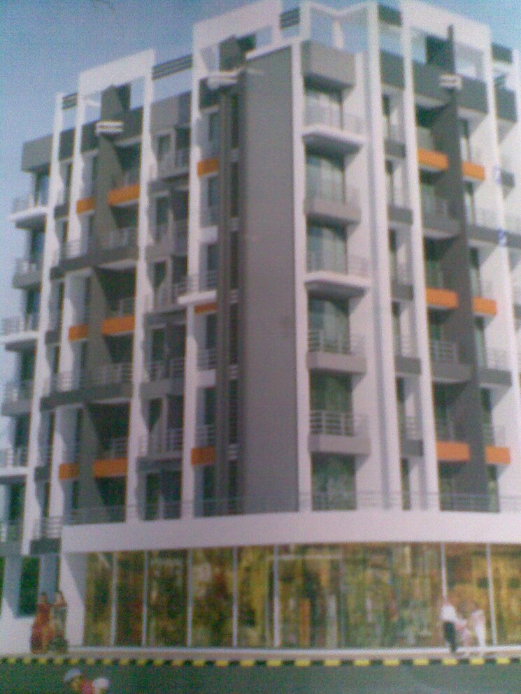 Exterior View, unnati-crest 1 Bedroom 308 Sq.Ft. Apartment In Dapoli Navi Mumbai 9119498