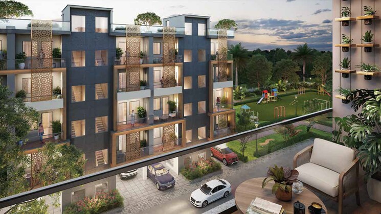 Exterior View, suncity-vatsal-valley 2 Bedroom 1130 Sq.Ft. Apartment In Gwal Pahari Gurgaon 9119529