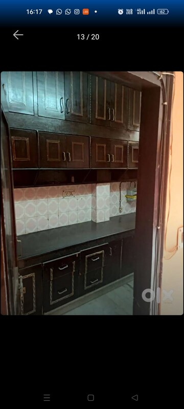 Kitchen in 1 BHK Builder Floor at Rohini Sector 16 – for Rent