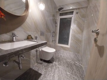 Bathroom in 3 BHK Apartment at Marathon Monte South, Byculla West – for Sale