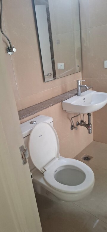 Bathroom in 3 BHK Apartment at Emaar Emerald Estate, Sector 65 – for Rent