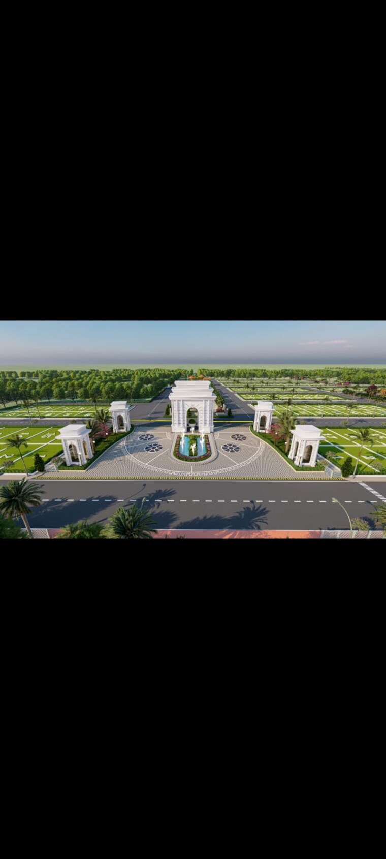 Exterior View, krishna-iscon-valley  1300 Sq.Yd. Plot In Gosainganj Lucknow 9119608