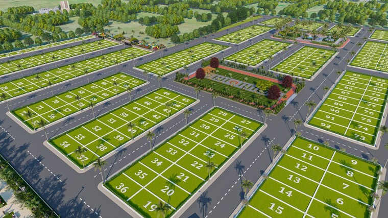 Exterior View, krishna-iscon-valley  1300 Sq.Yd. Plot In Gosainganj Lucknow 9119608