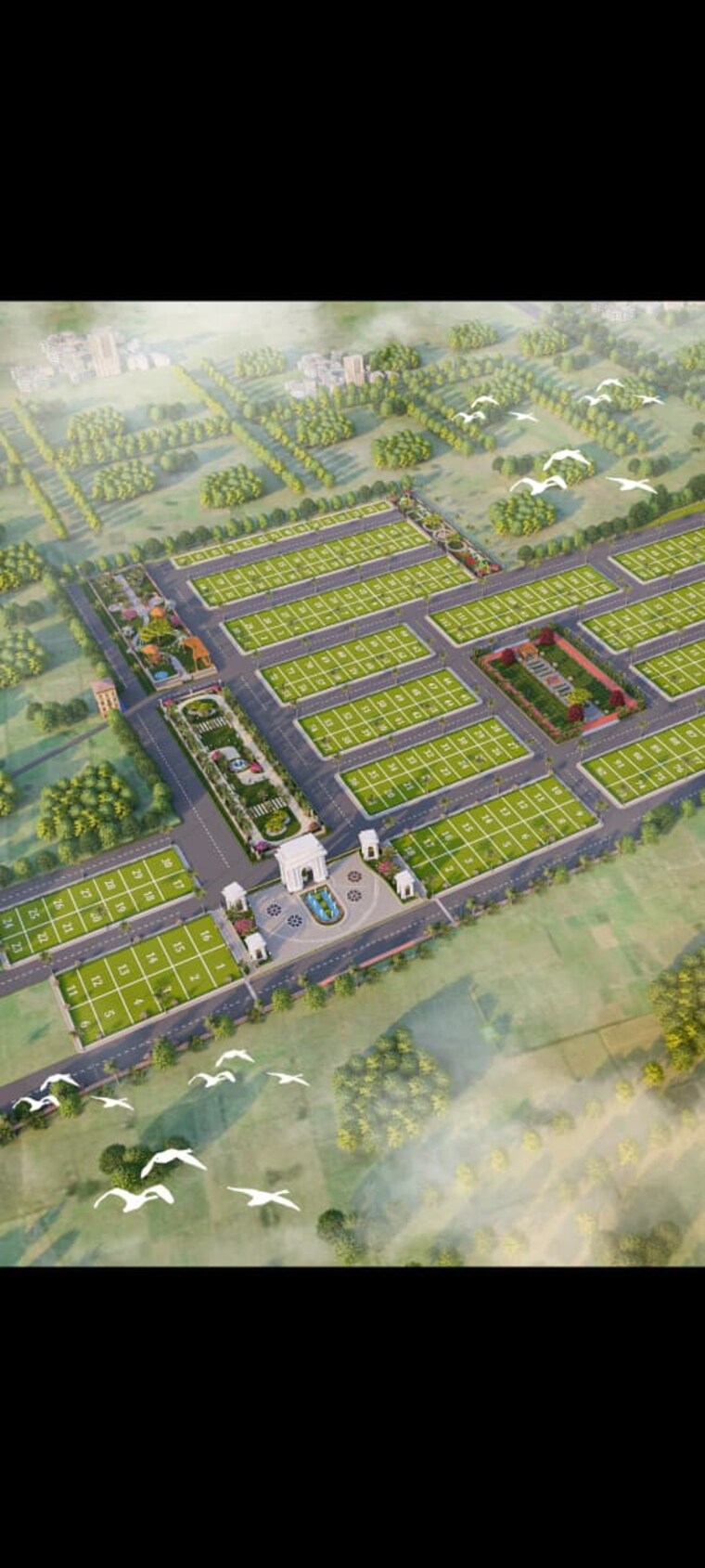 Exterior View, krishna-iscon-valley  1300 Sq.Yd. Plot In Gosainganj Lucknow 9119608
