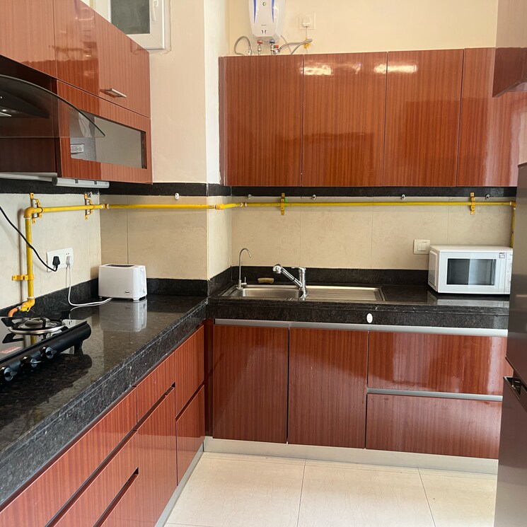 Kitchen, central-park-resorts 2 Bedroom 1500 Sq.Ft. Apartment In Islampur Gurgaon 9119624