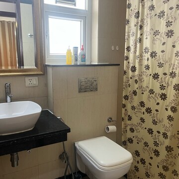 Bathroom in 2 BHK Apartment at Central Park Resorts, Islampur – for Rent
