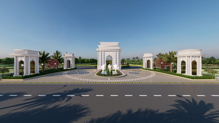 Exterior View, krishna-iscon-valley  1000 Sq.Yd. Plot In Gosainganj Lucknow 9119713